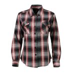Milwaukee Leather MNG21613 Women’s Black and Red with White Long Sleeve Cotton Flannel Shirt - Image 13