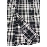 Milwaukee Leather MNG21615 Women’s Black and White Long Sleeve Cotton Flannel Shirt - Image 11