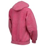 Milwaukee Leather MNG21620 Women’s Distressed Pink Sweatshirt Full Zip Up Long Sleeve Casual Hoodie – with Pocket - Image 10