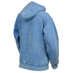 Milwaukee Leather MNG21621 Women’s Distressed Blue Sweatshirt Full Zip Up Long Sleeve Casual Hoodie – with Pocket - Image 11