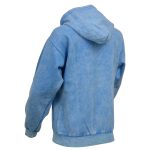 Milwaukee Leather MNG21621 Women’s Distressed Blue Sweatshirt Full Zip Up Long Sleeve Casual Hoodie – with Pocket - Image 10