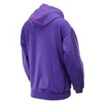 Milwaukee Leather MNG21622 Women’s Distressed Purple Sweatshirt Full Zip Up Long Sleeve Casual Hoodie – with Pocket - Image 5