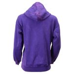 Milwaukee Leather MNG21622 Women’s Distressed Purple Sweatshirt Full Zip Up Long Sleeve Casual Hoodie – with Pocket - Image 2