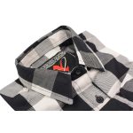 Milwaukee Leather MNG21633 Women’s Casual Black and White Long Sleeve Cotton Flannel Shirt - Image 7