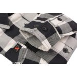 Milwaukee Leather MNG21633 Women’s Casual Black and White Long Sleeve Cotton Flannel Shirt - Image 8