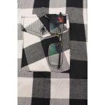 Milwaukee Leather MNG21633 Women’s Casual Black and White Long Sleeve Cotton Flannel Shirt - Image 9