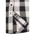 Milwaukee Leather MNG21633 Women’s Casual Black and White Long Sleeve Cotton Flannel Shirt - Image 10