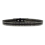Milwaukee Leather MP7100 Men’s Studded Black Genuine Leather Belt for Biker with Buckle – 1.5 inches Wide - Image 12