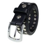 Milwaukee Leather MP7100 Men’s Studded Black Genuine Leather Belt for Biker with Buckle – 1.5 inches Wide - Image 5
