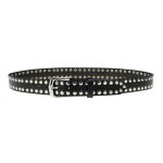 Milwaukee Leather MP7100 Men’s Studded Black Genuine Leather Belt for Biker with Buckle – 1.5 inches Wide - Image 13