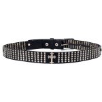 Milwaukee Leather MP7101 Men’s Cross and Stud Black Genuine Leather Biker Belt with Interchangeable Buckle - Image 12