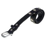Milwaukee Leather MP7102 Men’s Black Skull Heads Genuine Leather Belt for Biker with Buckle – 1.5 inches Wide - Image 6