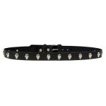 Milwaukee Leather MP7102 Men’s Black Skull Heads Genuine Leather Belt for Biker with Buckle – 1.5 inches Wide - Image 9