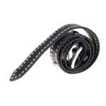 Milwaukee Leather MP7103 Men’s Black Studs and Skulls Genuine Leather Belt with Buckle – 1.5 inches Wide - Image 9