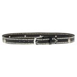 Milwaukee Leather MP7103 Men’s Black Studs and Skulls Genuine Leather Belt with Buckle – 1.5 inches Wide - Image 10