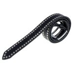 Milwaukee Leather MP7104 Men’s Studded Black Genuine Leather Belt for Biker with Buckle – 1.5 inches Wide - Image 10
