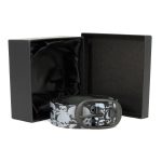 Milwaukee Leather MP7106 Men’s Grey Skull Heads Black Genuine Leather Biker Belt with Interchangeable Buckle - Image 2