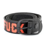 Milwaukee Leather MP7110 Men’s F* Around – Find Out Black Leather Belt w/ Interchangeable Buckle – 1.5 inches Wide - Image 6