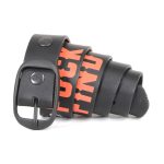 Milwaukee Leather MP7110 Men’s F* Around – Find Out Black Leather Belt w/ Interchangeable Buckle – 1.5 inches Wide