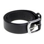 Milwaukee Leather MP7114 Men’s  Light Black Genuine Leather Belt with Interchangeable Buckle – 1.5 inches Wide - Image 8