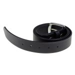 Milwaukee Leather MP7114 Men’s  Light Black Genuine Leather Belt with Interchangeable Buckle – 1.5 inches Wide - Image 14