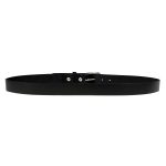 Milwaukee Leather MP7114 Men’s  Light Black Genuine Leather Belt with Interchangeable Buckle – 1.5 inches Wide - Image 12