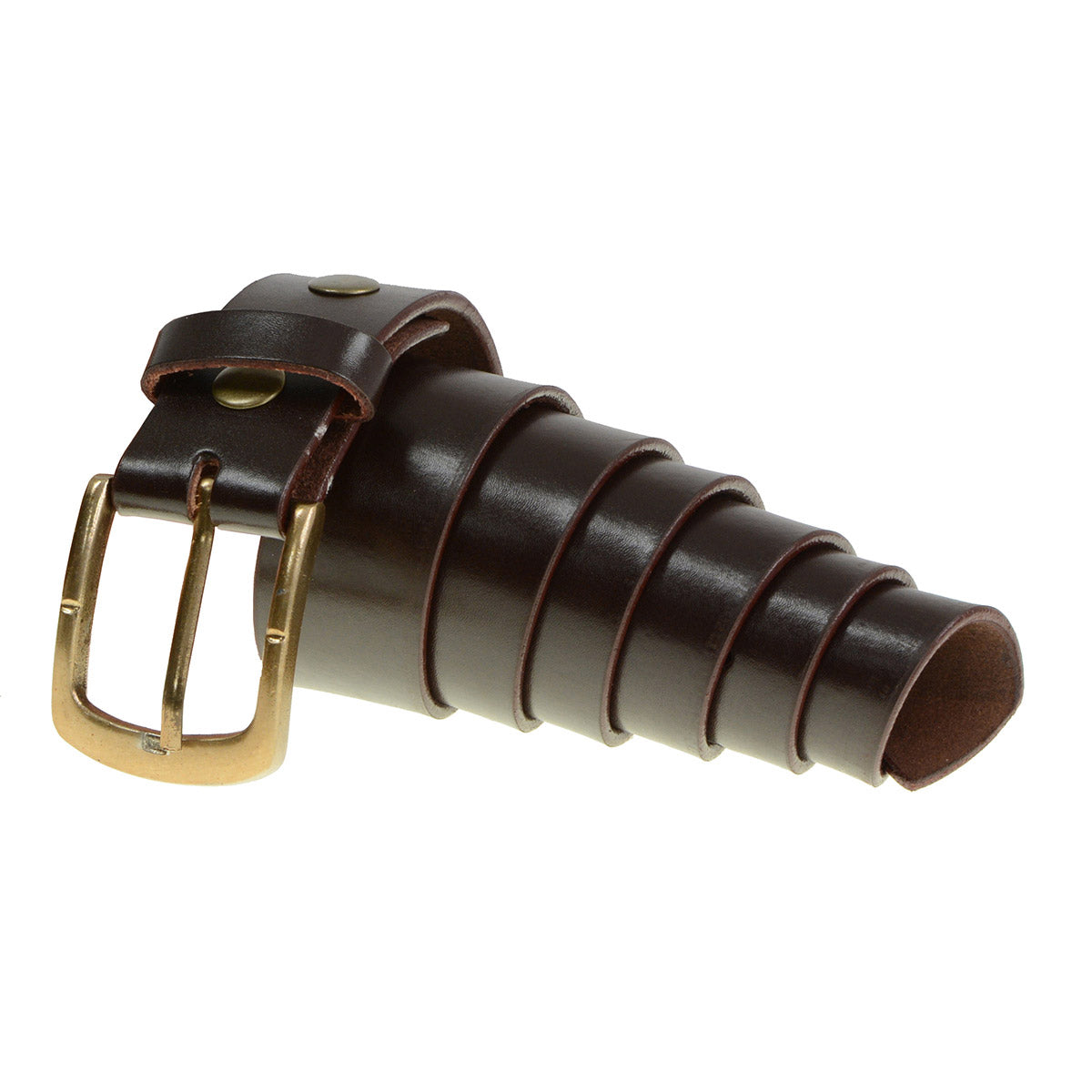 Milwaukee Leather MP7115 Men’s Light Brown Genuine Leather Belt with Interchangeable Buckle – 1.5 inches Wide
