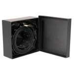 Milwaukee Leather MP7119 Men’s Black Genuine Leather Grommet Detailing Nickel Buckle Belt for Motorcycle Rider - Image 4