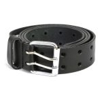 Milwaukee Leather MP7121 Men’s Double Prong – Black Genuine Leather Belt w/ Interchangeable Buckle – 1.5 inches Wide - Image 7