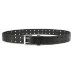 Milwaukee Leather MP7121 Men’s Double Prong – Black Genuine Leather Belt w/ Interchangeable Buckle – 1.5 inches Wide - Image 8