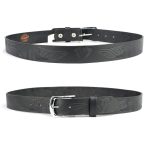 Milwaukee Leather MP7122 Men’s Engine Block & Wings – Black Leather Belt w/ Interchangeable Buckle – 1.5 inches Wide - Image 9