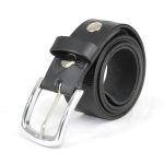 Milwaukee Leather MP7122 Men’s Engine Block & Wings – Black Leather Belt w/ Interchangeable Buckle – 1.5 inches Wide - Image 5