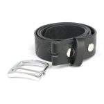 Milwaukee Leather MP7122 Men’s Engine Block & Wings – Black Leather Belt w/ Interchangeable Buckle – 1.5 inches Wide - Image 7