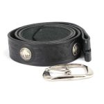 Milwaukee Leather MP7123 Men’s Cross Hatch & 5 Cent Buffalo-Black Leather Belt w/ Interchangeable Buckle-1.5 In Wide - Image 10