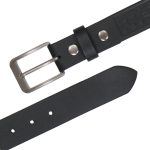 Milwaukee Leather Men’s Frontier Star Black Leather Belt with Western Star Emblems  – 1.5 Inch Biker Belt – MP7135 - Image 7