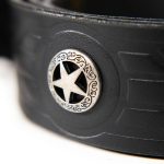 Milwaukee Leather Men’s Frontier Star Black Leather Belt with Western Star Emblems  – 1.5 Inch Biker Belt – MP7135 - Image 9