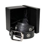 Milwaukee Leather Men’s Frontier Star Black Leather Belt with Western Star Emblems  – 1.5 Inch Biker Belt – MP7135 - Image 11