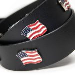 Milwaukee Leather Men’s Freedom Line Black Leather Belt with USA Flag Emblems – 1.5 Inch – MPM7140 - Image 12