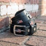 Milwaukee Leather Men’s Freedom Line Black Leather Belt with USA Flag Emblems – 1.5 Inch – MPM7140 - Image 5