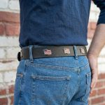 Milwaukee Leather Men’s Freedom Line Black Leather Belt with USA Flag Emblems – 1.5 Inch – MPM7140 - Image 7