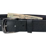 Milwaukee Leather MP7150 Men’s Black Genuine Cowhide Leather Money Belt W/ Secure Front Buckle for Motorcycle Rider - Image 11