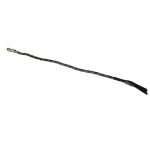 Milwaukee Leather 36” Genuine Leather Whip – Black and Grey Get Back Whip for Handlebar – Biker Whip – MP7900 - Image 2