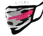 Milwaukee Leather (Multi-Pack) MP7924FM Ladies ‘Camouflage Pink’ 100 % Cotton Protective Face Mask with Optional Filter Pocket - Image 3