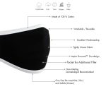 Milwaukee Leather (Multi-Pack) MP7924FM ‘Black and White’ 100 % Cotton Protective Face Mask with Optional Filter Pocket - Image 2
