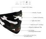 Milwaukee Leather (Multi-Pack) MP7924FM ‘Camouflage Brown’ 100 % Cotton Protective Face Mask with Optional Filter Pocket - Image 2