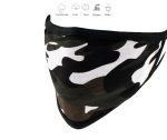 Milwaukee Leather (Multi-Pack) MP7924FM ‘Camouflage Brown’ 100 % Cotton Protective Face Mask with Optional Filter Pocket - Image 3