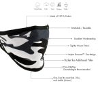 Milwaukee Leather (Multi-Pack) MP7924FM ‘Camouflage Grey’ 100 % Cotton Protective Face Mask with Optional Filter Pocket - Image 2