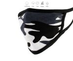 Milwaukee Leather (Multi-Pack) MP7924FM ‘Camouflage Grey’ 100 % Cotton Protective Face Mask with Optional Filter Pocket - Image 3