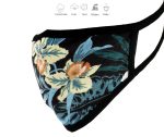 Milwaukee Leather (Multi-Pack) MP7924FM Ladies ‘Floral Print’ 100 % Cotton Protective Face Mask with Optional Filter Pocket - Image 3