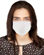 Milwaukee Leather (Multi-Pack) MP7924FM ‘Solid White’ 100 % Cotton Protective Face Mask with Optional Filter Pocket